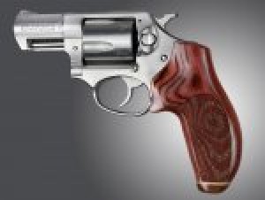 Ruger SP101 Rose Laminate No Finger Groove Stripe Cap Checkered