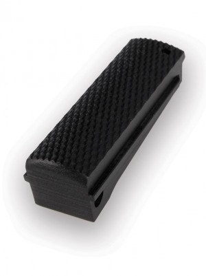Govt. G10  Mainspring Housing Checkered Flat Black