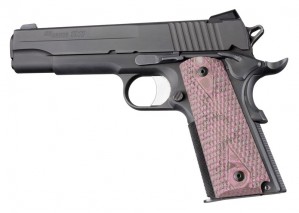 1911 Govt. Model Piranha Grip G-Mascus Pink Lava G10