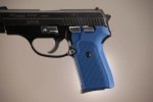 SIG Sauer P239 DA/SA Checkered Aluminum - Matte Blue Anodize