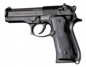 Beretta 92FS Flames Aluminum - Black Anodize