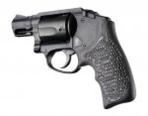 S&W Body Bantam Finger Groove Piranha Grip G10 - G-Mascus Black/Gray