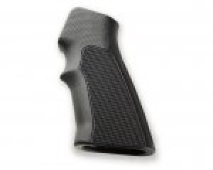 AR15 / M16 Checkered G10 - Solid Black
