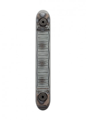 Key Mod Rail Cover G10 G-Mascus Black/Grey with Mini Piranha Texture