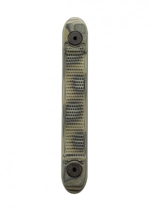 Key Mod Rail Cover G10 G-Mascus Green with Mini Piranha Texture