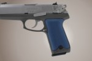 Ruger P94 Checkered Aluminum - Matte Blue Anodize
