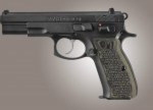 CZ-75 - CZ-85 Piranha Grip G10 - G-Mascus Green