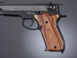 S&W 39 Tulipwood