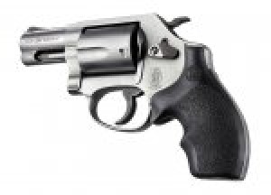 S&W J Frame Round Butt Rubber Bantam Style grip Black