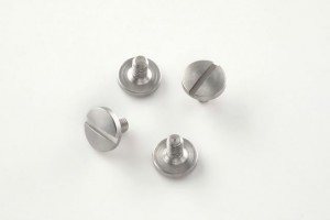 Beretta Screws (4) Slotted - Stainless finish