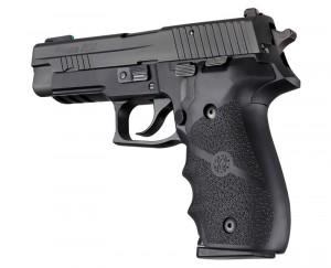 SIG SAUER P226 Rubber W/ Finger Grooves Black