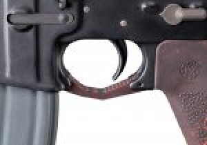 AR-15/M-16 Contour Trigger Guard G10 - G-Mascus Red Lava