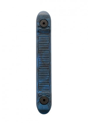 Key Mod Rail Cover G10 G-Mascus Blue Lava with Mini Piranha Texture