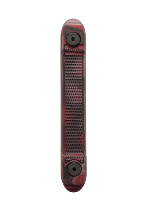 Key Mod Rail Cover G10 G-Mascus Red Lava with Mini Piranha Texture