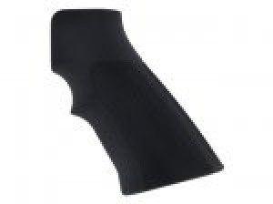 AR15 / M16 Checkered Aluminum - Matte Black Anodize
