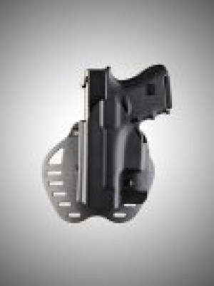 ARS Stage 1 - Carry Holster Glock 26, 27, 28, 33, 39 Left Hand Black