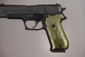 SIG Sauer P220 American Flames Aluminum - Green Anodize
