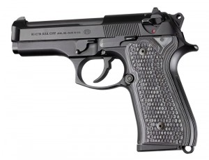 Beretta 92FS Piranha Grip G10 - G-Mascus Black/Gray