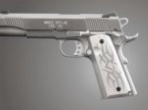 1911 Govt. Model 9/32 Thick Tribal Aluminum - Clear Anodized