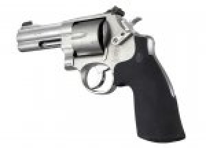S&W N Frame Round Butt Rubber Conversion No Finger Grooves Monogrip Black