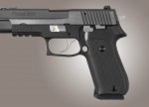 SIG Sauer P220 American Checkered Aluminum - Matte Black Anodize