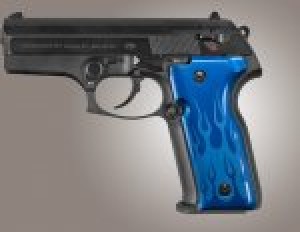 Beretta Cougar 8045 Flames Aluminum - Blue Anodize