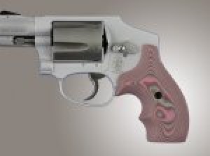 S&W J Frame Round Butt Bantam G10 - G-Mascus Pink Lava