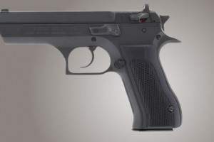 Baby Eagle .40 / 9mm Jericho & Uzi Eagle Checkered - Black G10