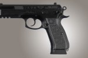 CZ-75 - CZ-85 Piranha Grip G10 - G-Mascus Black/Gray