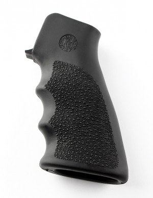 AR-15/M-16 Rubber Grip with Finger Grooves Black