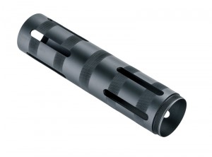 AR-15/M-16 Knurled Aluminum 8" OAL 3 Gun Free Float Forend Extension