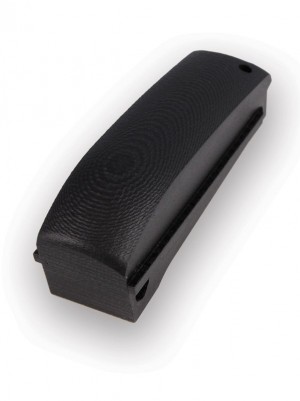 Govt. G10  Mainspring Housing Smooth Arched Black