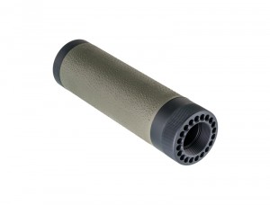AR-15/M-16 (Carbine) Free Float Forend with OverMolded Gripping area OD Green