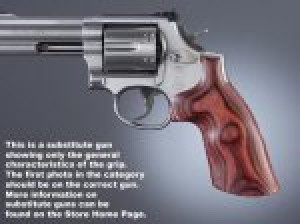Dan Wesson Small Frame Rose Laminate No Finger Groove