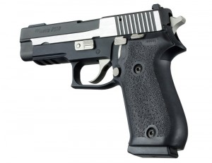 SIG  Sauer P220 American Rubber - No Finger Grooves Black