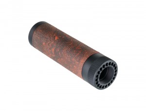 AR-15/M-16 (Carbine) Free Float Forend with Red Lava gripping area 