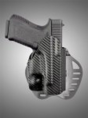 ARS Stage 1 - Carry Holster Glock 26, 27, 28, 33, 39 Right Hand CF Weave