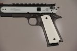 1911 Govt. Model 3/16 Thin Aluminum - Matte Clear Anodized