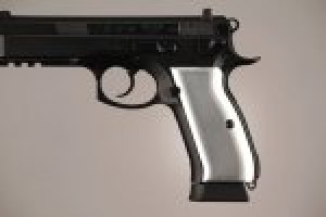 CZ-75 - CZ-85 Aluminum - Brushed Gloss Clear Anodize 