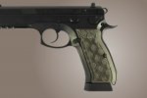 CZ-75 - CZ-85 Checkered G10 - G-Mascus Green