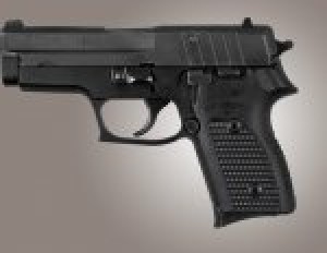 SIG Sauer P245 P220 Compact Piranha Grip G10 - Solid Black