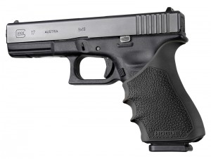 HandAll Beavertail Grip Sleeve Glock 17, G17 MOS, G17L, G22, G35, G35 MOS, G34, G34 MOS, G31, G37 Gen 3-4 Black