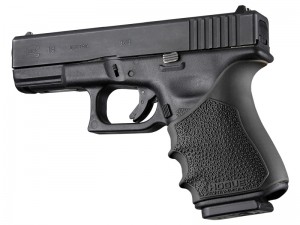 HandAll Beavertail Grip Sleeve Glock 19, 23, 32, 38 Gen 3-4 Black
