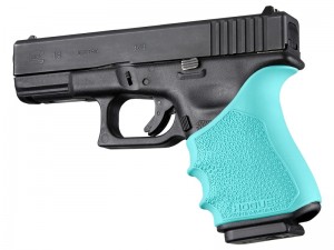 HandAll Beavertail Grip Sleeve Glock 19, 23, 32, 38 Gen 3-4 Aqua