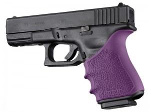 HandAll Beavertail Grip Sleeve Glock 19, 23, 32, 38 Gen 3-4 Purple