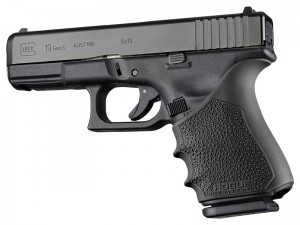 HandAll Beavertail Grip Sleeve Glock 19, 23, 32, 38 Gen 1-2-5 Black