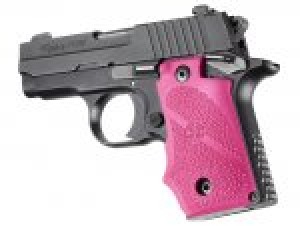 SIG Sauer P238 Rubber Grip with Finger Grooves Pink
