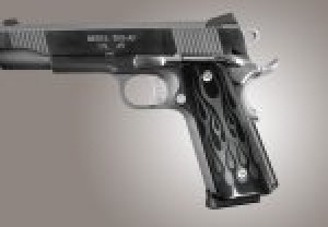 1911 Govt. Aluminum Magrip Kit - Flames Flat Mainspring Matte Black