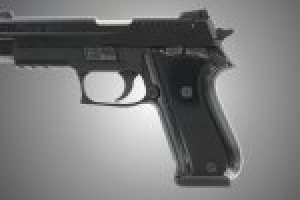 SIG Sauer P220 SAO American Aluminum - Brushed Gloss Black Anodize