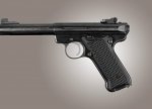 Ruger MK II / MK III Piranha Grip G10 - Solid Black